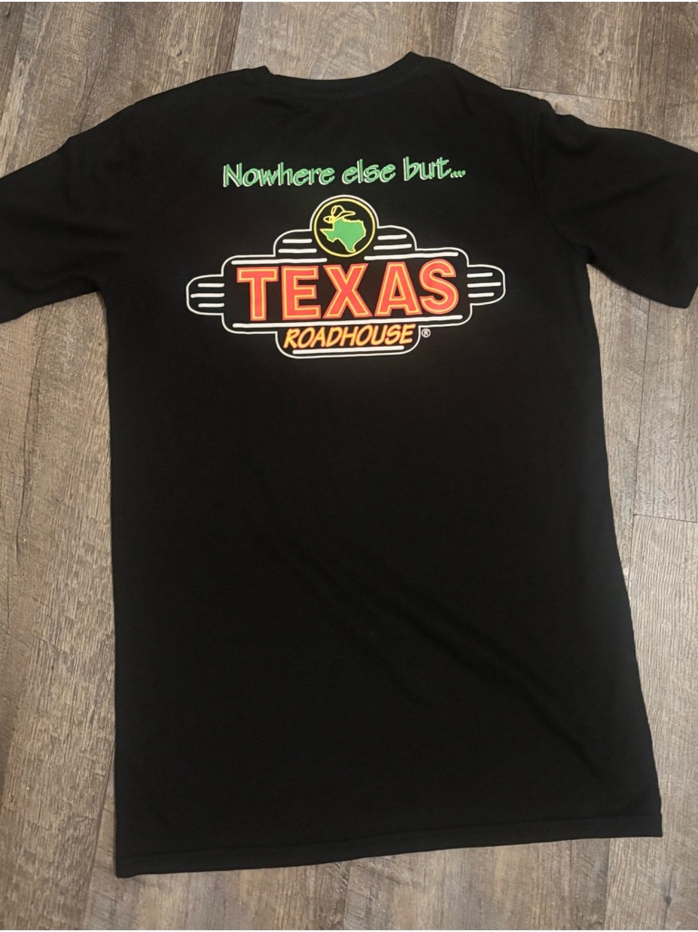 Texas Roadhouse Employee Black Shirt Size Medium